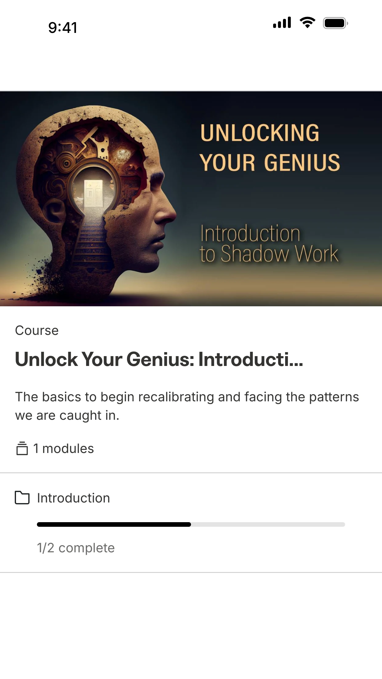 Shadow Work App screenshot