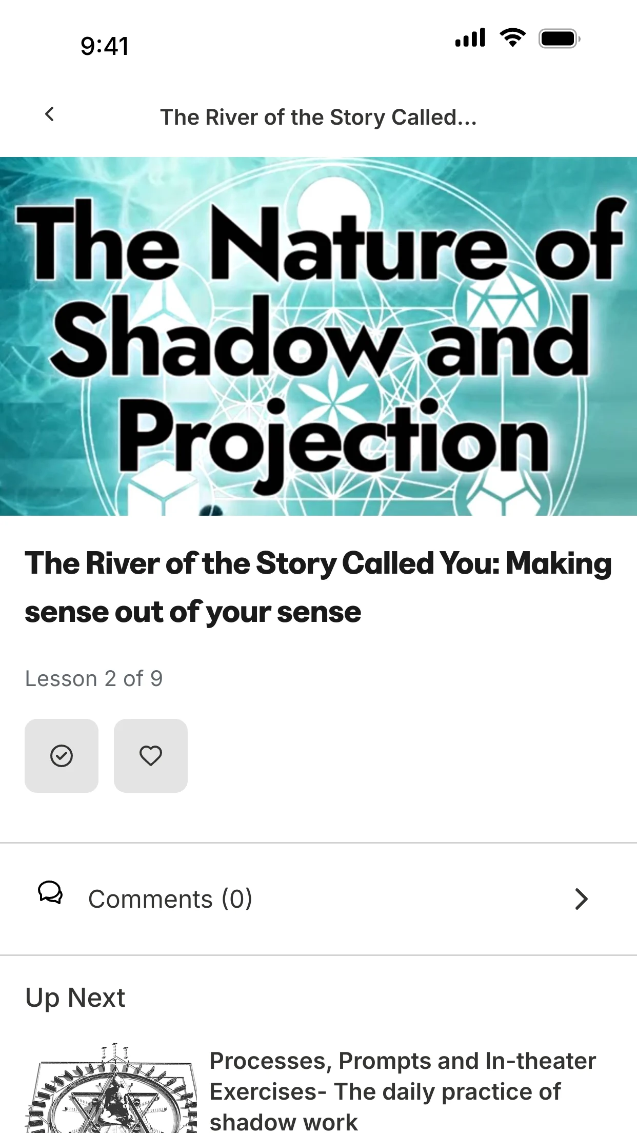 Shadow Work App screenshot